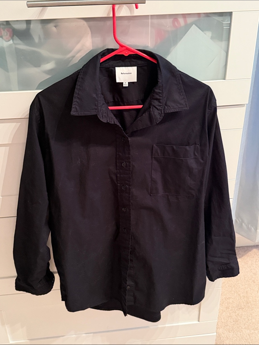 Reformation Eli Oversized Button-Down Shirt